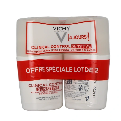 Vichy Détranspirant Clinical Control Sensitive