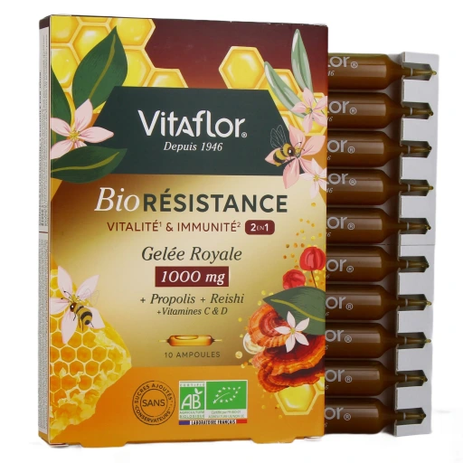 Vitaflor Gelée Royale 1000 mg Bio Résistance