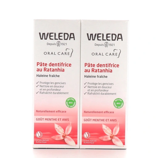 Weleda Pâte Dentifrice au Ratanhia