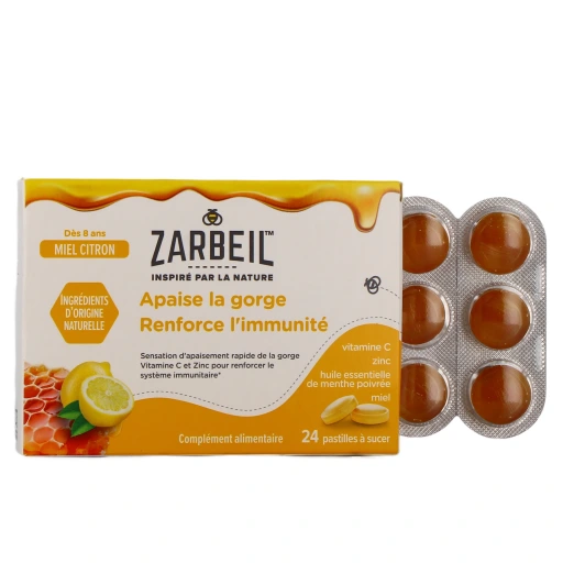 Zarbeil Pastilles Gorge et Immunité