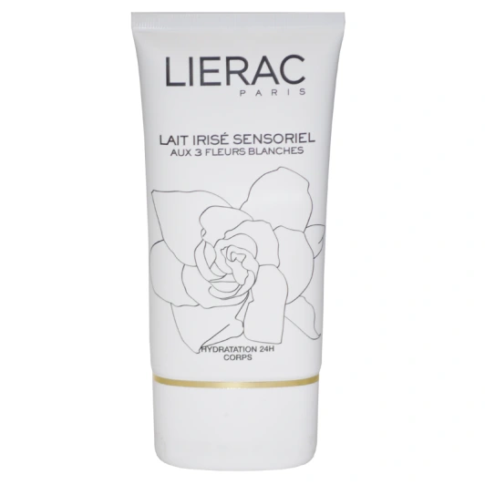 LIERAC Lait irisé Sensoriel aux 3 fleurs blanches