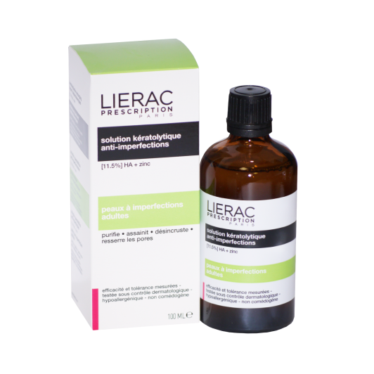 LIERAC Prescription Solution kératolytique anti-imperfection