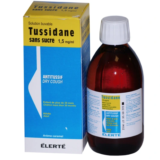 Tussidane antitussif sans sucre