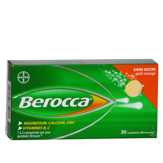 Berocca 30 comprimés effervescents