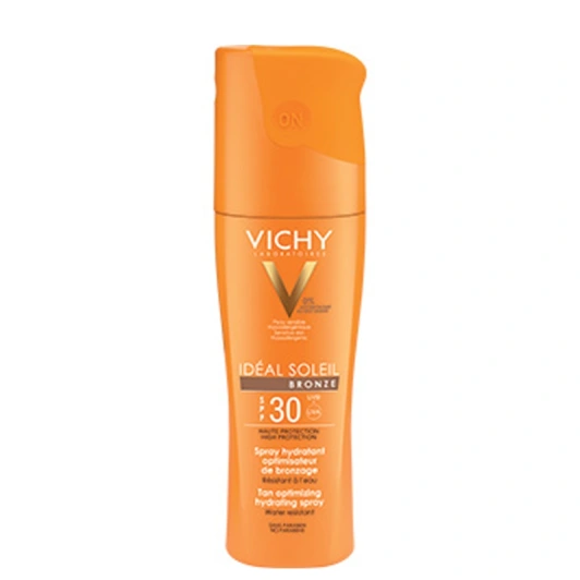 VICHY Idéal soleil Spray hydratant optimisateur de bronzage SPF30