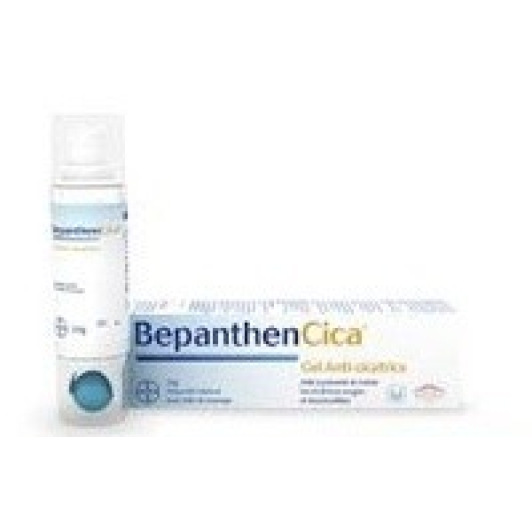 Bepanthen Cica Gel au silicone flacon 20g avec bille de massage