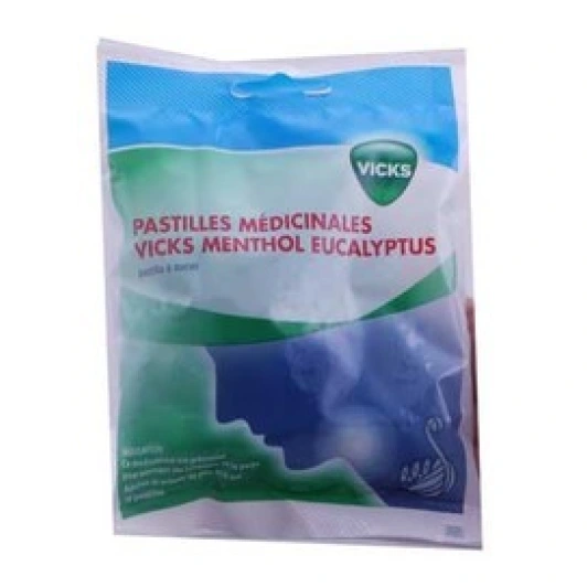 Vicks Pastilles médicinales menthol eucalyptus