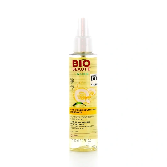 NUXE Bio Beauté Huile satinée nourrissante et tonifiante 100ml