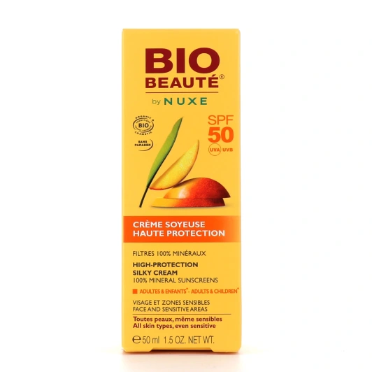 Bio Beauté by Nuxe - crème soyeuse haute protection SPF 50 - 50ml