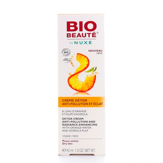 NUXE Bio Beauté Crème Détox Anti-pollution et éclat 40ml