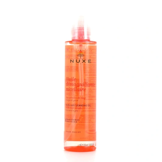 Nuxe Huile démaquillante micellaire aux pétales de rose