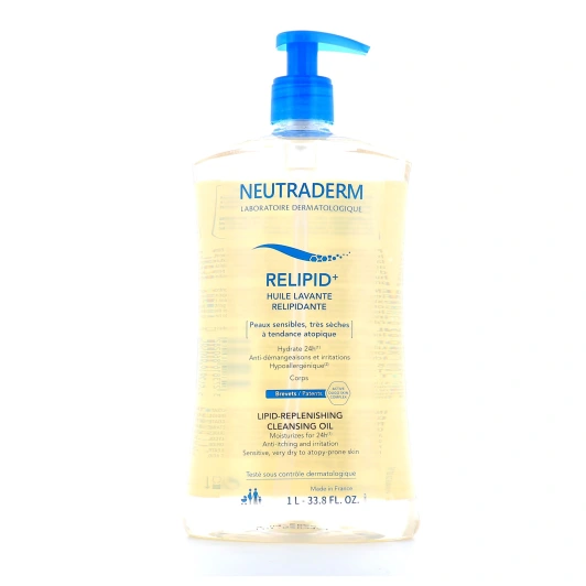 Neutraderm Relipid+ Huile lavante relipidante