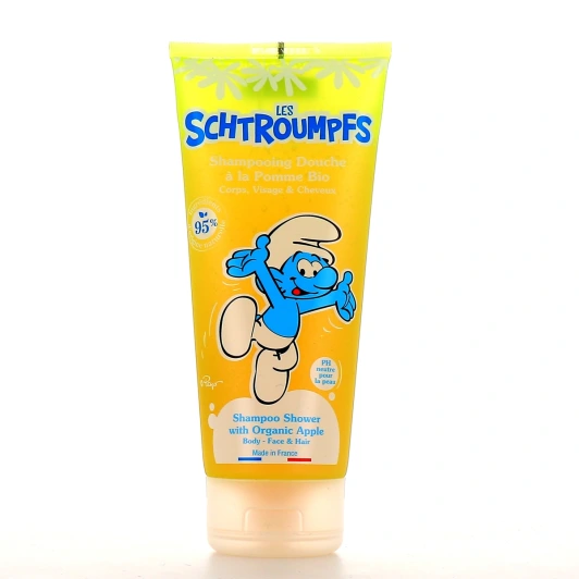 Les Schtroumpfs Shampooing Douche Bio