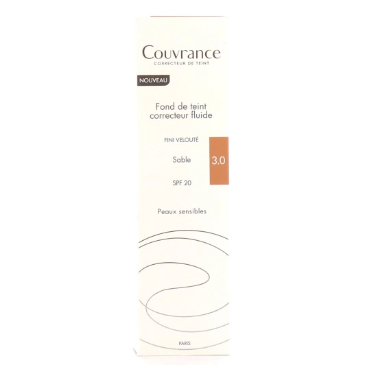 Avène - Couvrance Fond de Teint Correcteur Fluide 03 Sable - 30ml