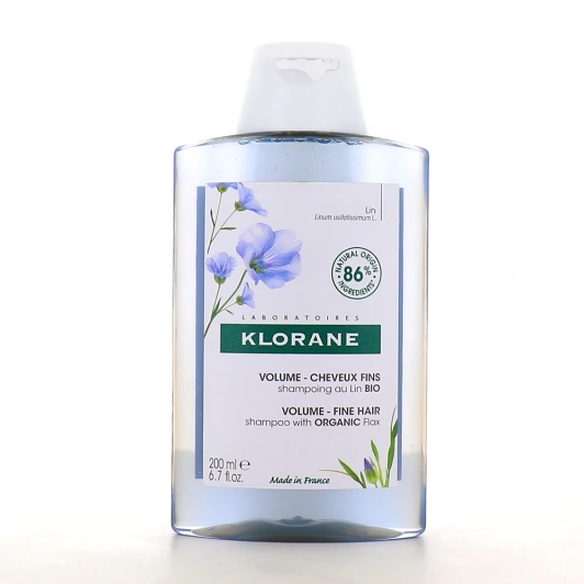 Klorane Shampooing aux Fibres de Lin Volume