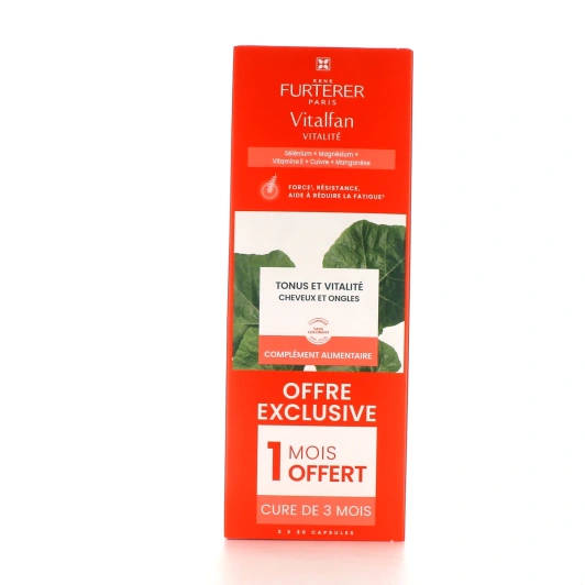Furterer Vitalfan Vitalité Cheveux et Ongles