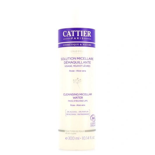 Cattier Solution Micellaire Démaquillante Bio