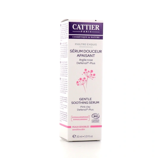 Cattier Sérum douceur apaisant Bio