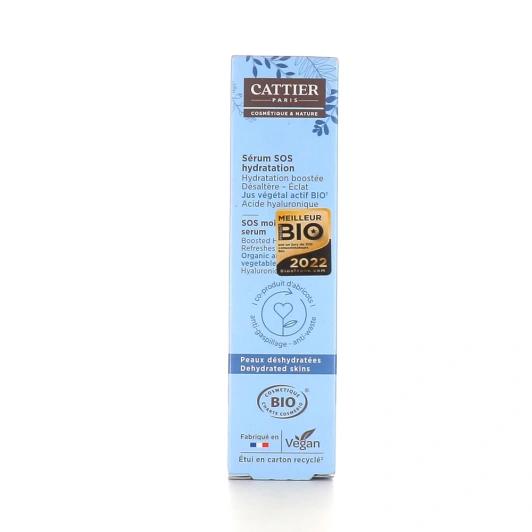 Cattier Sérum SOS Hydratation Bio