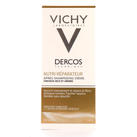Dercos Après-Shampooing Crème Nutri Réparateur