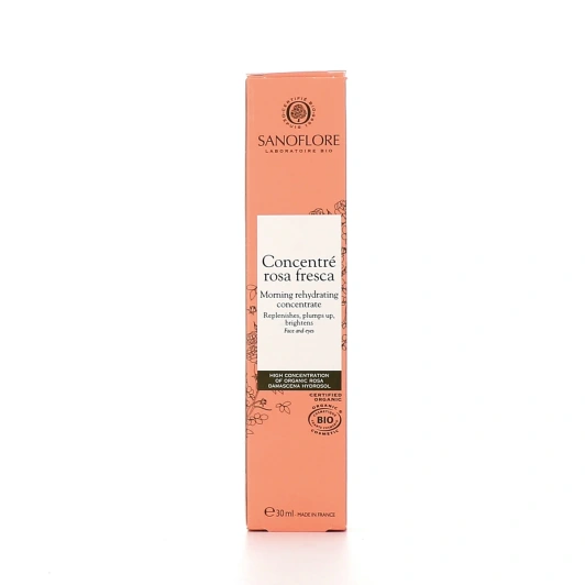 Sanoflore Rosa Fresca Concentré d'éveil réhydratant