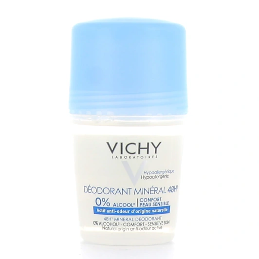 Vichy Déodorant Minéral 48h sans sels d'aluminium