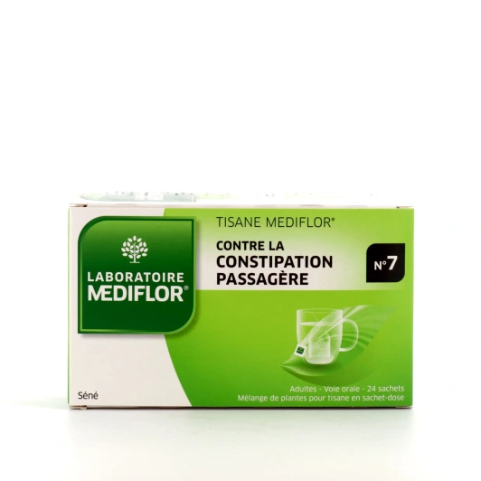 Mediflor Infusion n°7 Constipation Passagère 24 sachets