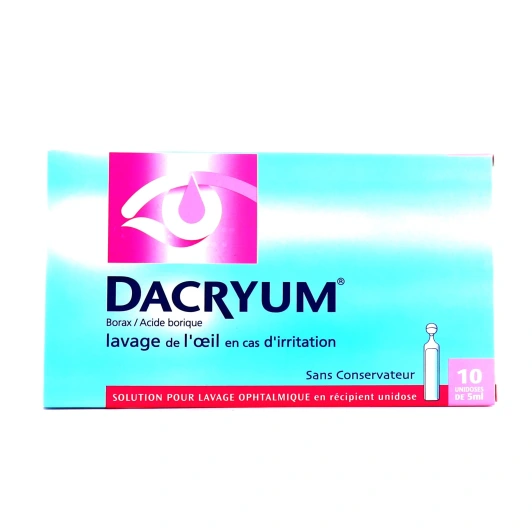Dacryum Solution pour Lavage Ophtalmique