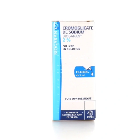 Biogaran Cromoglicate de Sodium 2%