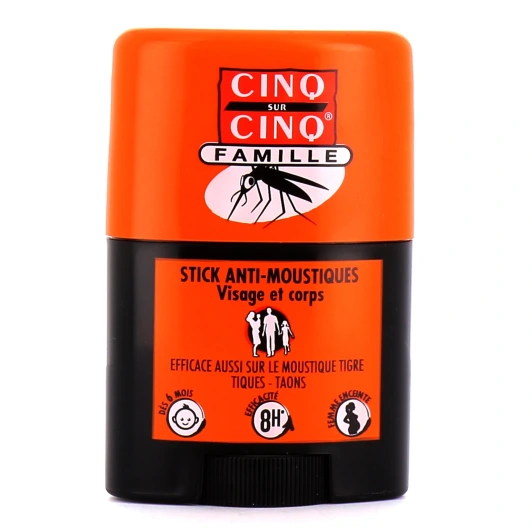 Cinq sur Cinq Stick Anti-Moustique Famille