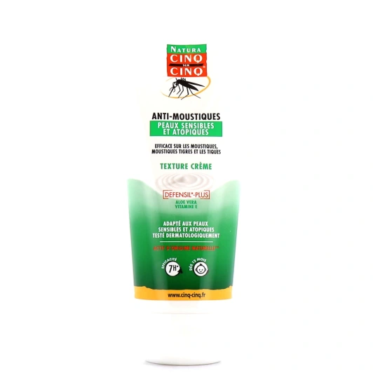Cinq sur Cinq Crème anti-moustiques peaux sensibles