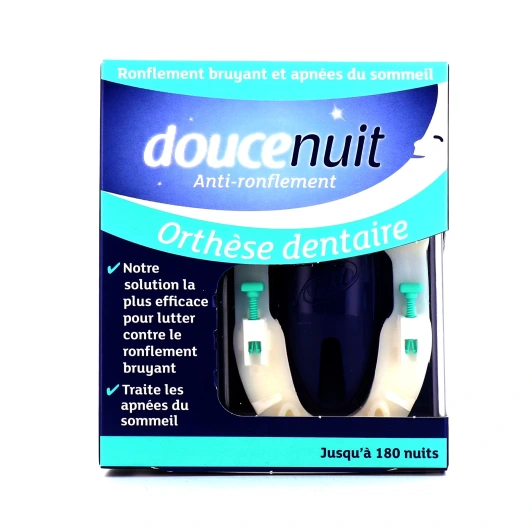 Douce Nuit Anti-Ronflement Orthèse Dentaire