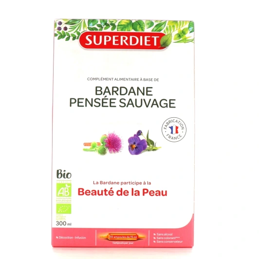 Super Diet Bardane Pensée Sauvage Bio