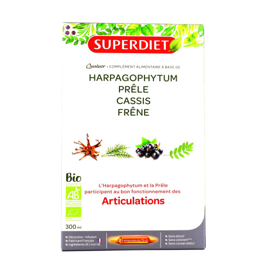 Super Diet Quatuor Articulations Bio Ampoules