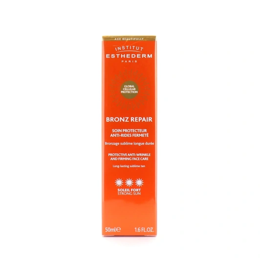 Institut Esthederm Bronz Repair Soin Protecteur Anti-Rides Fermeté Soleil Fort