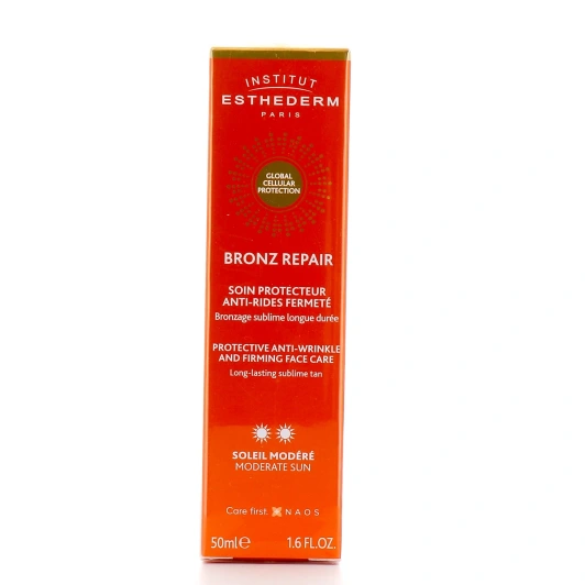Institut Esthederm Bronz Repair Soin Protecteur Anti-Rides Fermeté Soleil Modéré