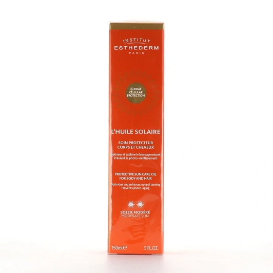 Institut Esthederm Huile Solaire Corps Et Cheveux