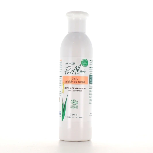Pur Aloé Lait Corps Bio 85 % Aloe Vera Natif