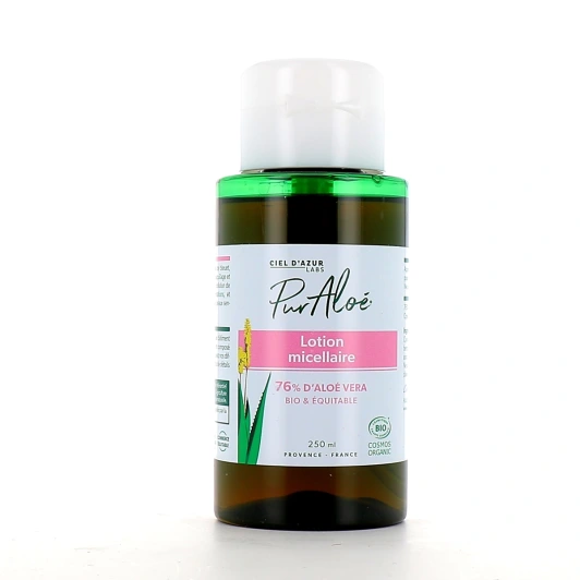 Pur Aloé Lotion Micellaire Bio 76% Aloe Vera Natif