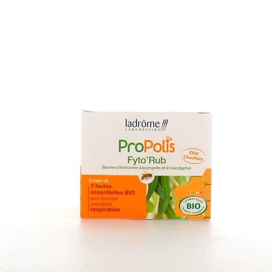 Ladrôme ProPolis Fyto’Rub Baume Respiratoire à la Propolis