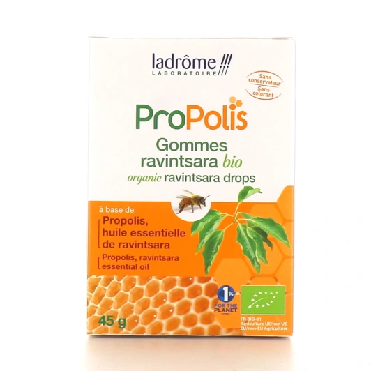 Ladrôme Gommes Propolis Ravintsara Bio