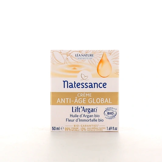Lift'Argan Crème Anti-Age Global Immortelle Bio