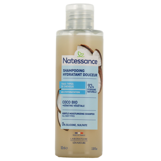 Natessance Shampooing Coco et Kératine Végétale