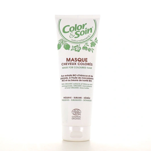Color et Soin Masque Cheveux Colorés Bio