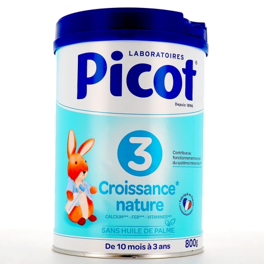 Picot Lait 3eme âge Croissance Nature