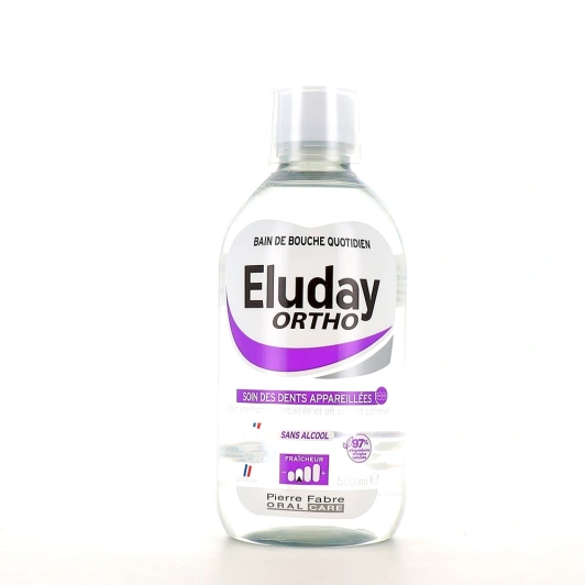 Eluday Ortho Bain de Bouche spécial Appareil Dentaire