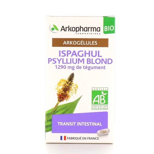 Arkogélules Ispaghul Psyllium Blond Bio