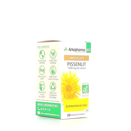 Arkogélules PISSENLIT 45 gélules BIO
