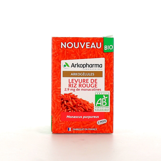 Arkogélules Levure de Riz Rouge Bio