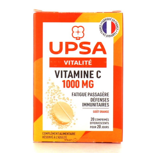 UPSA Vitalité Vitamine C 1000 mg